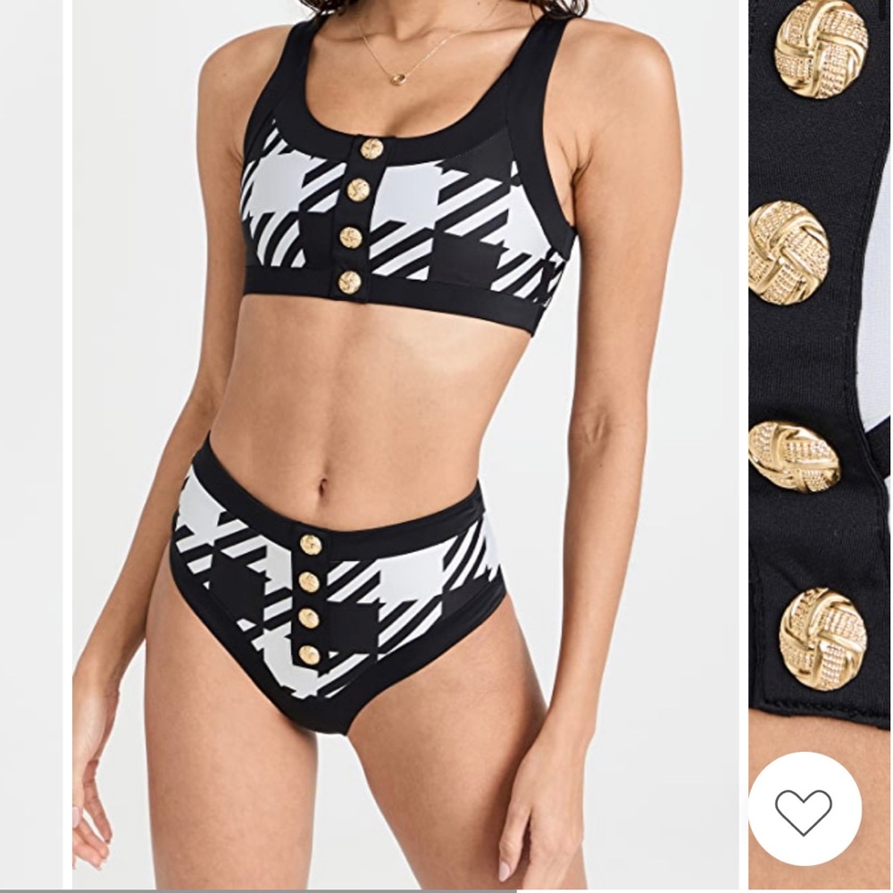 Beach riot Isle two piece- Small bottoms, Medium top